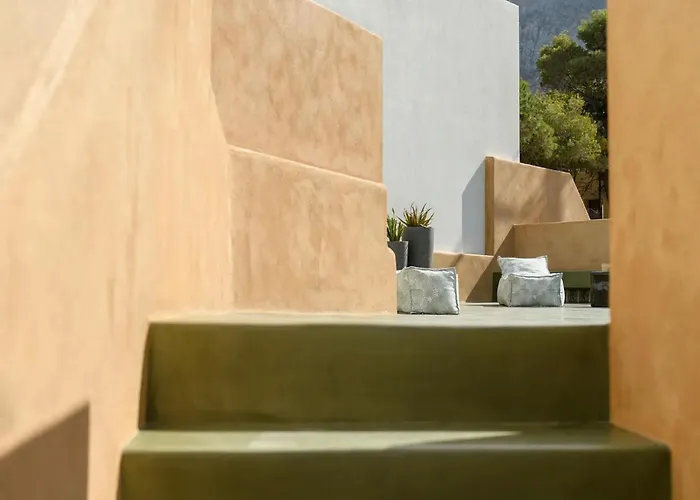 Luxury Santorini Potamos Luxury House 2 Bedrooms * Éxo Goniá