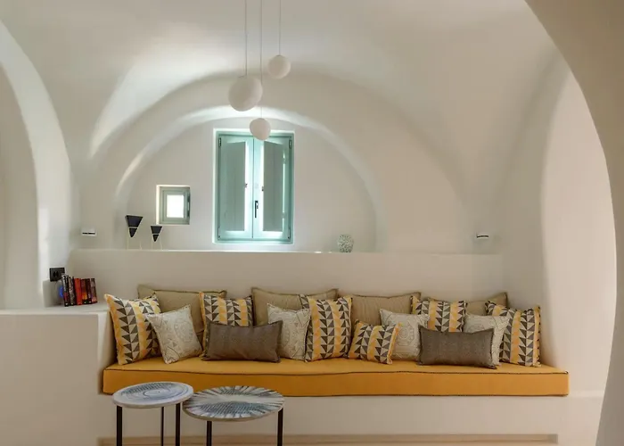 Luxury Santorini Potamos Luxury House 2 Bedrooms Villa *