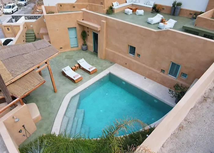 Luxury Santorini Potamos Luxury House 2 Bedrooms Villa