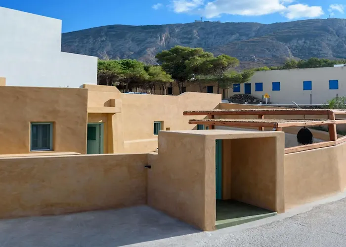 Luxury Santorini Potamos Luxury House 2 Bedrooms Villa Éxo Goniá