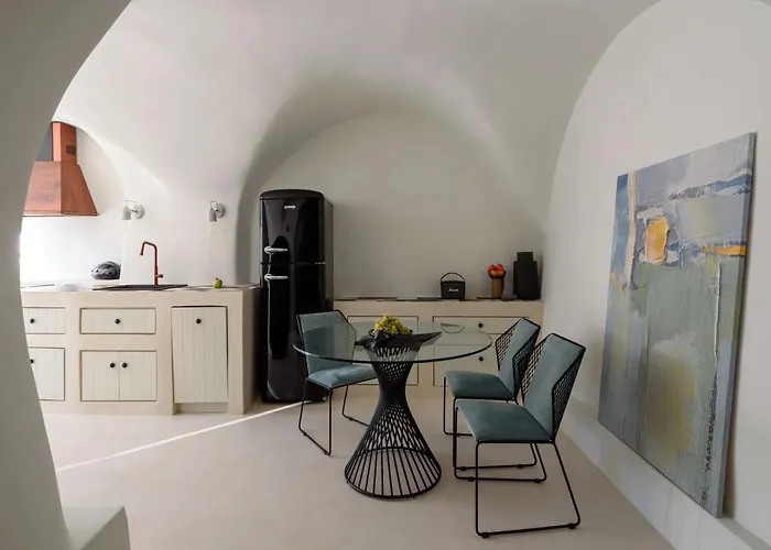 Villa Luxury Santorini Potamos Luxury House 2 Bedrooms Éxo Goniá