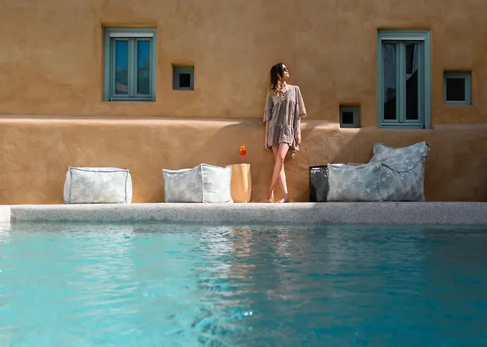 Villa Luxury Santorini Potamos Luxury House 2 Bedrooms